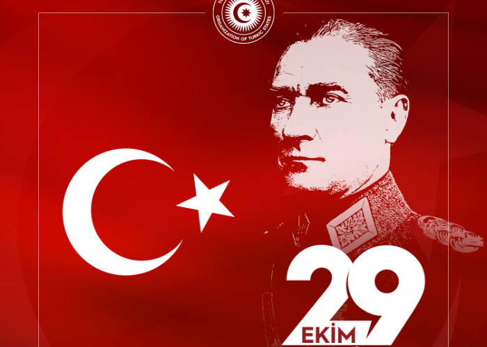 Türkiye Cumhuriyeti’nin 29 Ekim Cumhuriyet Bayramı münasebetiyle Genel Sekreterin tebrik mesajı.