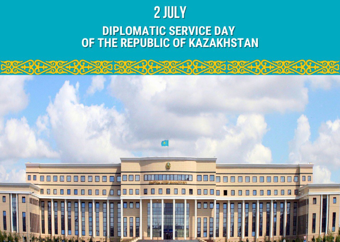 Kazakistan Diplomatik Hizmet Günü kutlu olsun