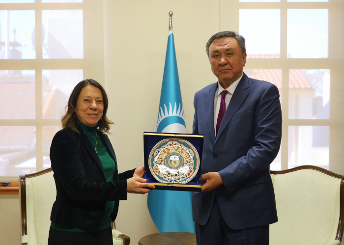 TDT Genel Sekreteri Türkiye Dışişleri Bakanlığı İstanbul Temsilcisini kabul etti