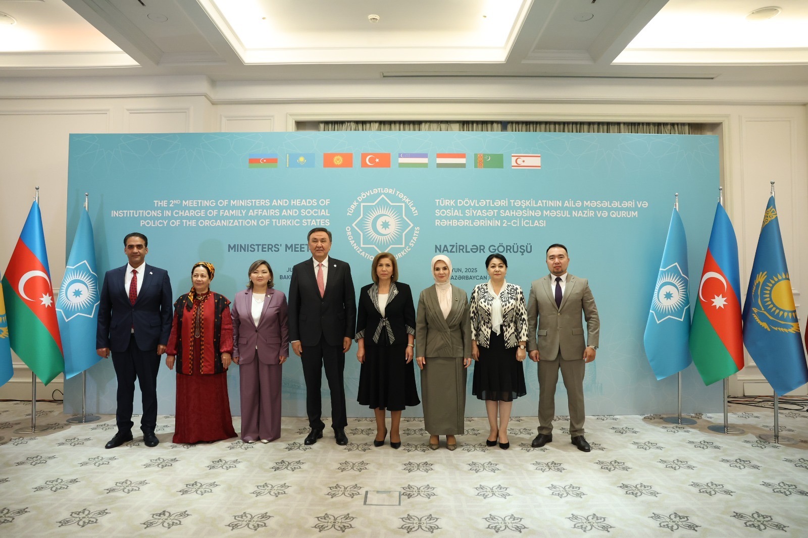 TDT Aile ve Sosyal Politikadan Sorumlu Bakanlar ve Kurum Başkanları 2. Toplantısı Bakü