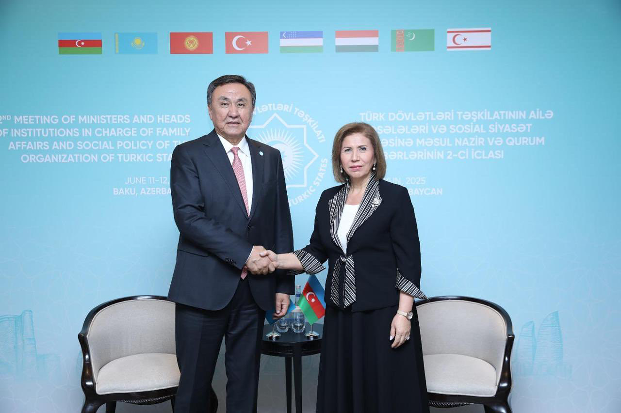 Türk Devletleri Teşkilatı Genel Sekreteri, Azerbaycan Cumhuriyeti Aile, Kadın ve Çocuk İşleri Devlet Komitesi Başkanı ile görüştü