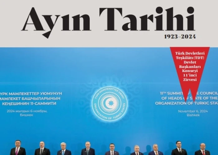 Bişkek Zirvesi Türkiye Cumhuriyeti İletişim Başkanlığı tarafından yayınlanan “Ayın Tarihi” dergisinde yer aldı