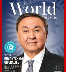 Interview of OTS Secretary General Ambassador Kubanychbek Omuraliev with World Magazine